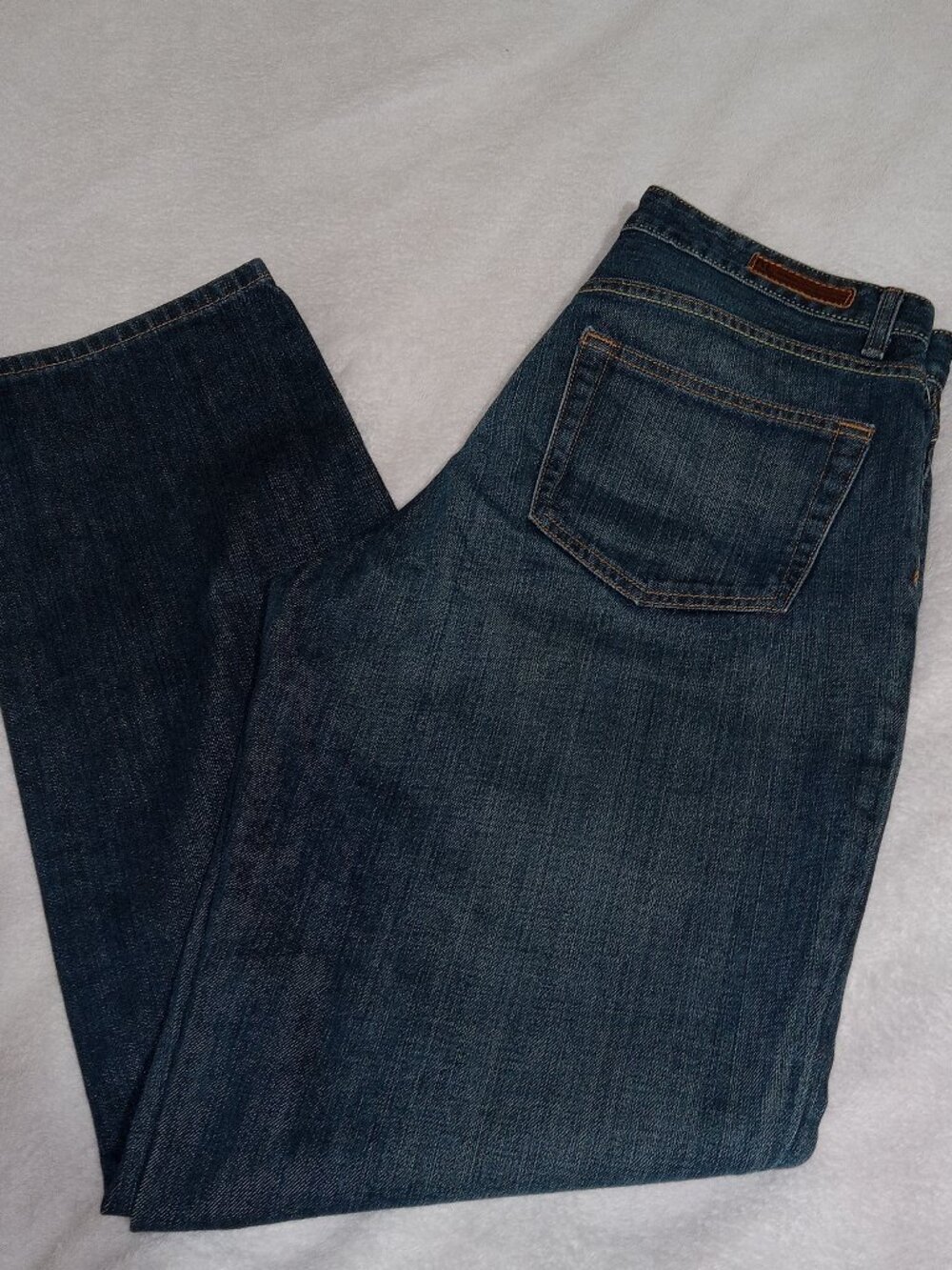 Ralph Lauren Polo Jeans Co Saturday Boot Cut Jeans Womens 10x32 Dark Wash Denim